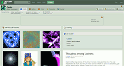 Desktop Screenshot of gadas.deviantart.com