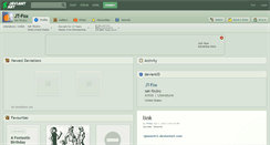 Desktop Screenshot of jt-fox.deviantart.com