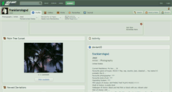 Desktop Screenshot of frankieroisgod.deviantart.com