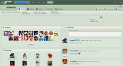 Desktop Screenshot of ethanium.deviantart.com