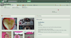 Desktop Screenshot of brasilbadboy.deviantart.com