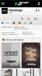 Mobile Screenshot of hassdesign.deviantart.com