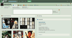 Desktop Screenshot of makotoshinki.deviantart.com