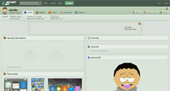 Desktop Screenshot of elrolio.deviantart.com