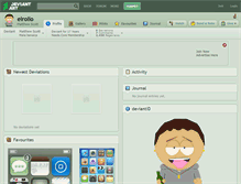 Tablet Screenshot of elrolio.deviantart.com