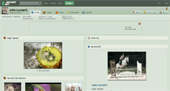 Desktop Screenshot of julie-leclairg.deviantart.com
