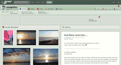 Desktop Screenshot of orangesims.deviantart.com
