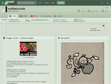 Tablet Screenshot of muffaelucciole.deviantart.com