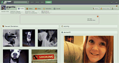 Desktop Screenshot of gingerillla.deviantart.com