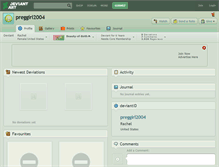 Tablet Screenshot of preggirl2004.deviantart.com