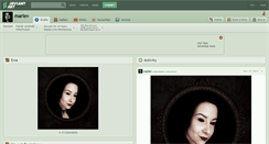 Desktop Screenshot of marlev.deviantart.com