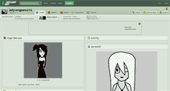 Desktop Screenshot of ladyvengeance16.deviantart.com