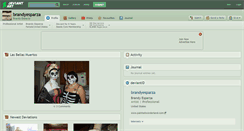 Desktop Screenshot of brandyesparza.deviantart.com