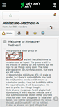 Mobile Screenshot of miniature-madness.deviantart.com