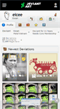 Mobile Screenshot of eicee.deviantart.com