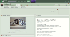 Desktop Screenshot of mistdragon13.deviantart.com