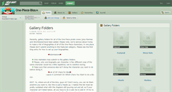 Desktop Screenshot of one-piece-bios.deviantart.com