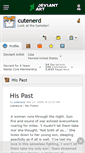 Mobile Screenshot of cutenerd.deviantart.com
