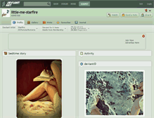 Tablet Screenshot of little-me-starfire.deviantart.com