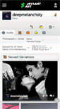Mobile Screenshot of deepmelancholy.deviantart.com