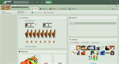 Desktop Screenshot of llamas4everyone.deviantart.com