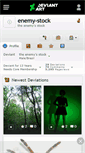 Mobile Screenshot of enemy-stock.deviantart.com