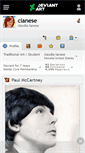 Mobile Screenshot of clanese.deviantart.com