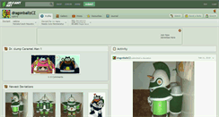 Desktop Screenshot of dragonballzcz.deviantart.com