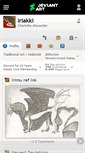 Mobile Screenshot of iriakki.deviantart.com
