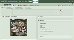 Desktop Screenshot of morganpenn.deviantart.com