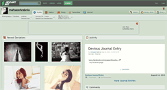 Desktop Screenshot of mahsasohrabnia.deviantart.com