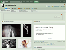 Tablet Screenshot of mahsasohrabnia.deviantart.com