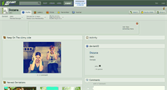 Desktop Screenshot of dozana.deviantart.com
