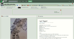 Desktop Screenshot of cute-little-emo-boy.deviantart.com