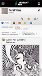 Mobile Screenshot of ferafilius.deviantart.com