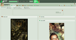 Desktop Screenshot of akuma1x.deviantart.com