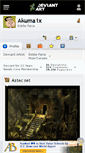 Mobile Screenshot of akuma1x.deviantart.com