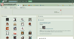Desktop Screenshot of poweredbuttercup55.deviantart.com