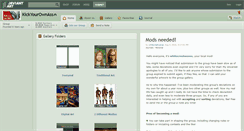 Desktop Screenshot of kickyourownass.deviantart.com