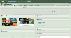 Desktop Screenshot of kartechnology.deviantart.com