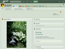 Tablet Screenshot of iho-ja-luu.deviantart.com