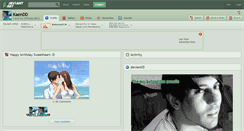 Desktop Screenshot of kaendd.deviantart.com