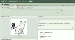 Desktop Screenshot of noodley.deviantart.com