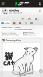 Mobile Screenshot of noodley.deviantart.com