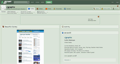 Desktop Screenshot of cjgraphix.deviantart.com