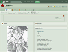 Tablet Screenshot of ogstatus07.deviantart.com