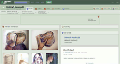 Desktop Screenshot of deborah-mouloudji.deviantart.com