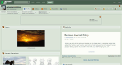 Desktop Screenshot of amazonminime.deviantart.com