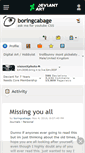 Mobile Screenshot of boringcabage.deviantart.com