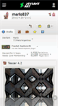 Mobile Screenshot of mario837.deviantart.com